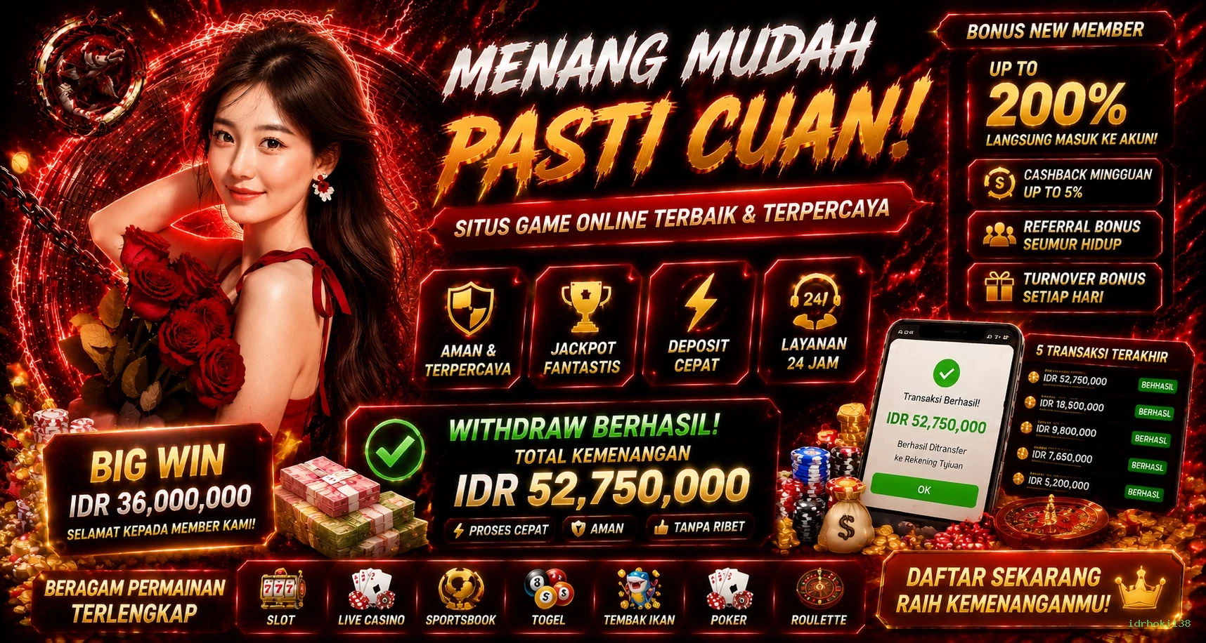 Keunggulan idrhoki138 di Pasar Game Online Indonesia